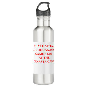 CANASTA EDELSTAHLFLASCHE