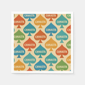 Canasta Party Napkin Serviette