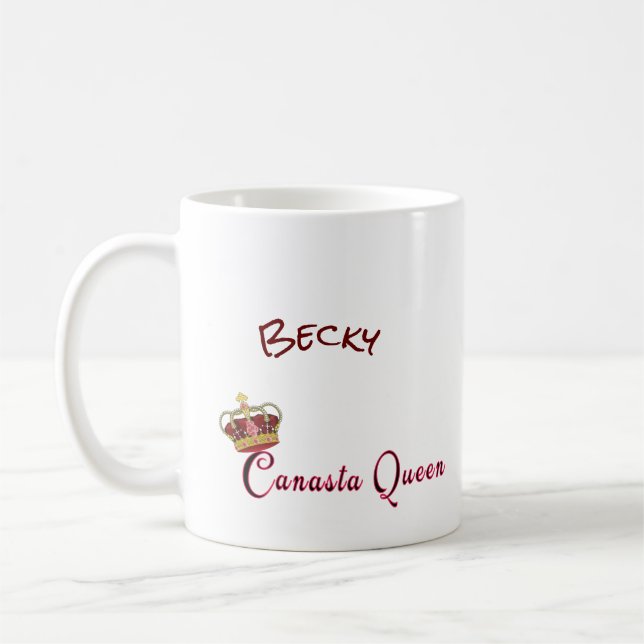 Canasta Queen 3 Mug (Gauche)