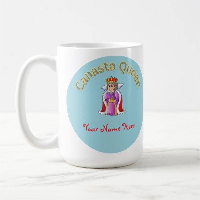 Canasta Queen Tasse (Links)