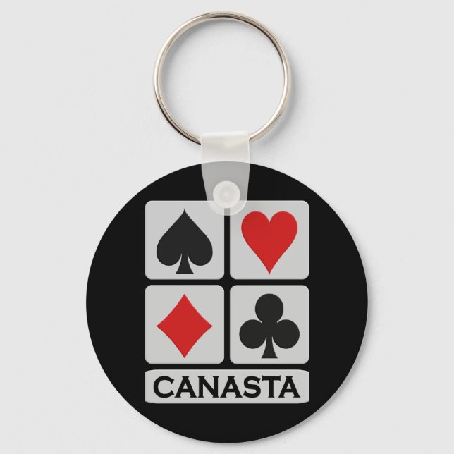 Canasta Schlüsselanhänger (Vorderseite)