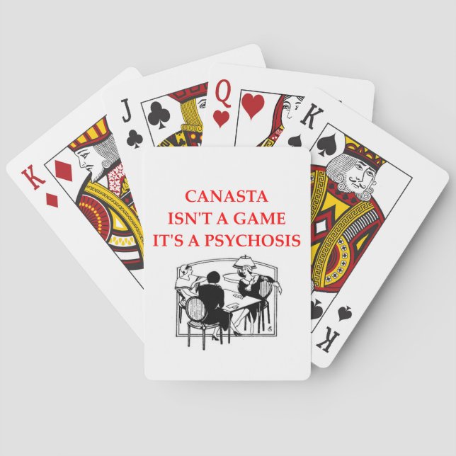 CANASTA SPIELKARTEN (Rückseite)