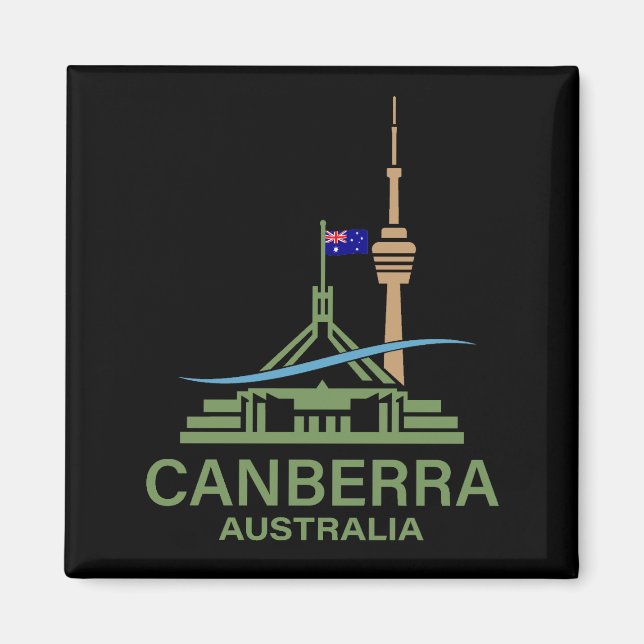 Canberra Australia Magnet (Vorne)