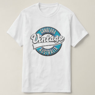 Canberra Australia - Vintages Logo T-Shirt