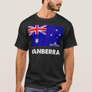 Canberra Australien Flagge Canberra T-Shirt