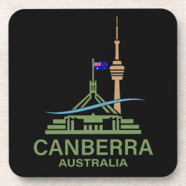 Canberra Australien Getränkeuntersetzer