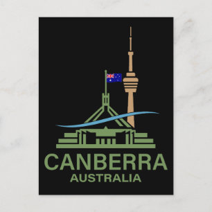 Canberra Australien Postkarte