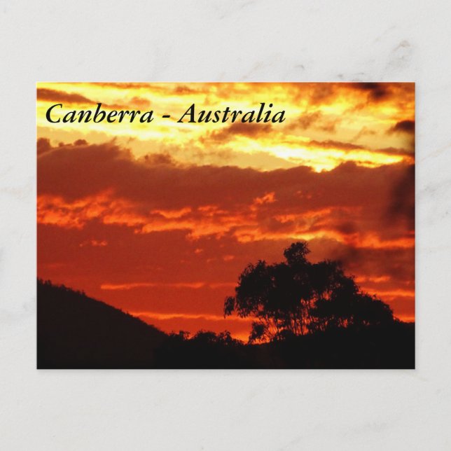 Canberra - Australien Postkarte (Vorderseite)