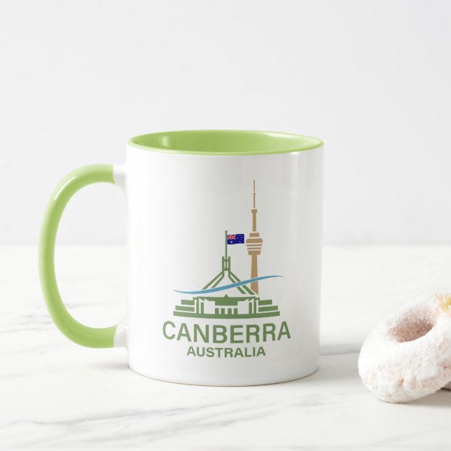 Canberra Australien Tasse (Mit Donut)