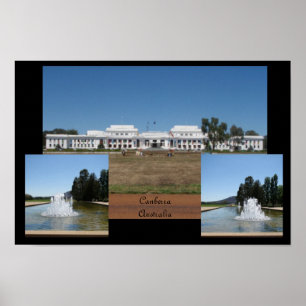 Canberra-Plakat Poster