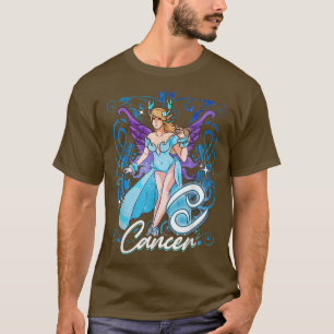 Cancer Anime Birthday Fairy Fairies Cancer T-Shirt