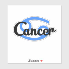 Cancer Aufkleber