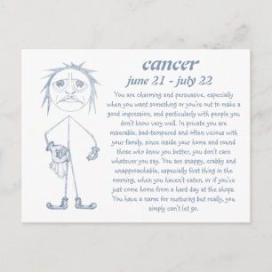 Cancer [ - BitchScope - ] Carte postale