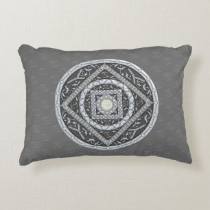 Cancer Coussin d'accent Mandala
