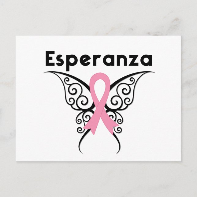 Cancer de Mama - Esperanza Postkarte (Vorderseite)