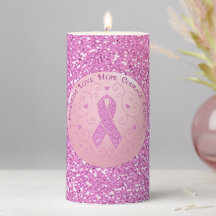 Cancer du sein Parties scintillant de ruban rose