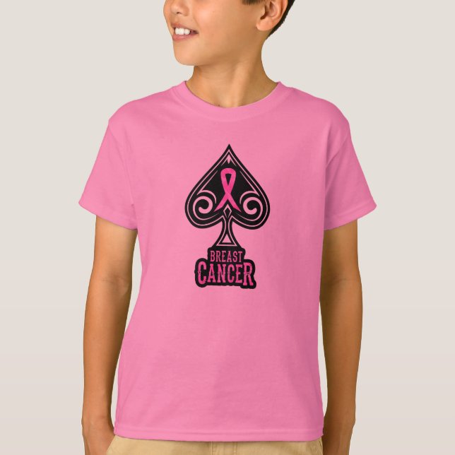 Cancer du sein - T-shirt de la jeunesse - édition (Devant)