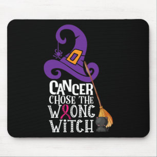 Cancer Irgendwas The Wrong Witch Breast Cancer Hal Mousepad