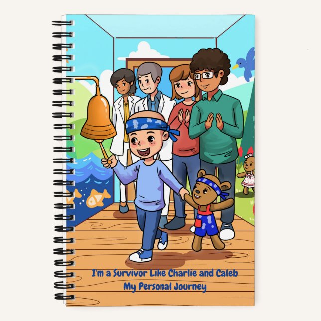 Cancer Journal Black Back Diary Notizbuch (Vorderseite)