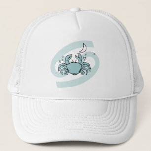 Cancer Le crabe astrologie zodiac bleu casquette g