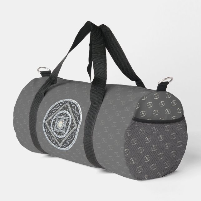 Cancer Mandala Duffle Bag (Rechte Ecke)