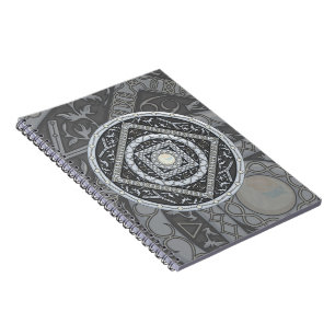 Cancer Mandala Notebook Notizblock