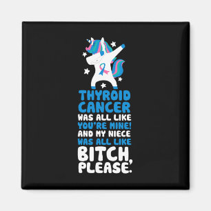 Cancer My Niece Bitte entziffern Magnet