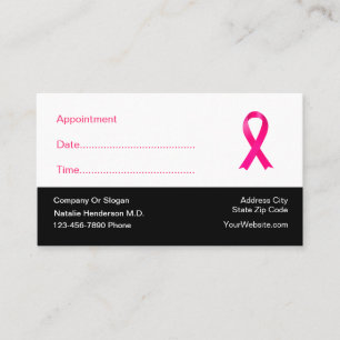 Cancer Oncologie Docteur Cartes de visite de rende