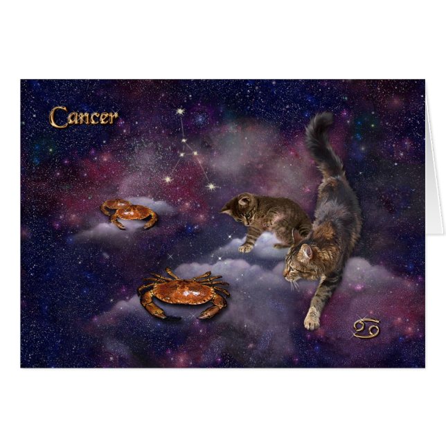 Cancer pour les Amoureux de les chats (Devant horizontal)