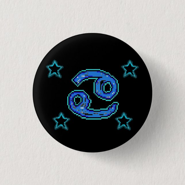 CANCER Stars Button (Vorderseite)