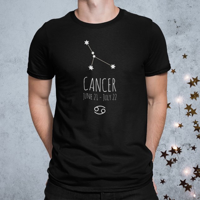 Cancer | T-shirt Constellation Zodiaque personnali (Créateur téléchargé)