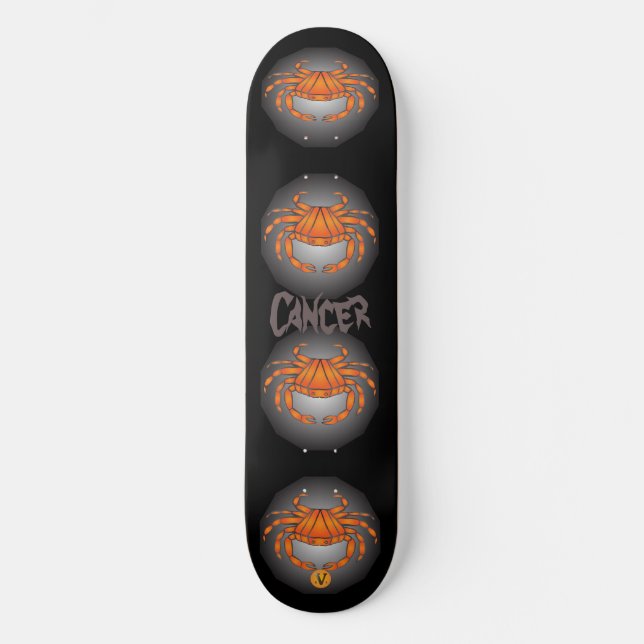 Cancer the Crab Skateboard (Vorderseite)
