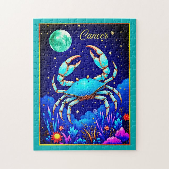 Cancer the Crab Zodiac Sign (Vertikal)