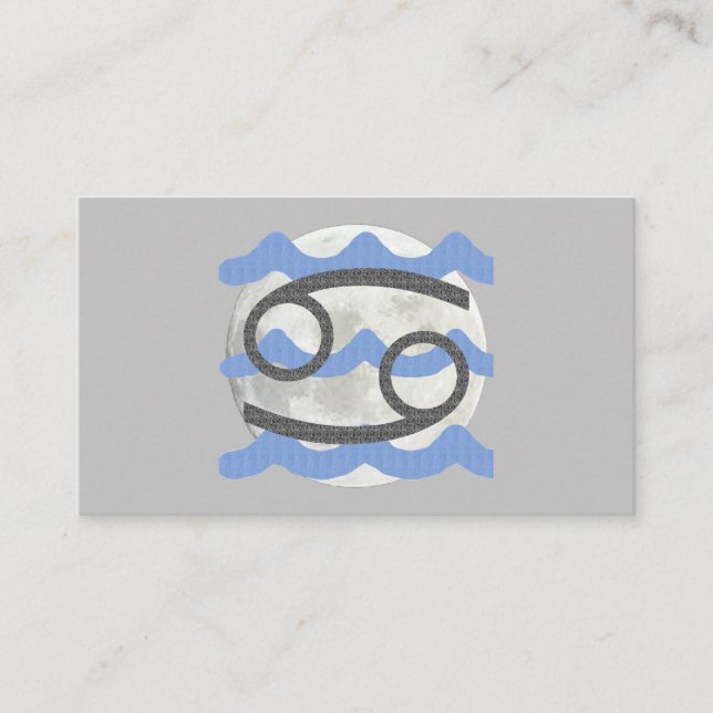 Cancer Visitenkarte (Vorderseite)