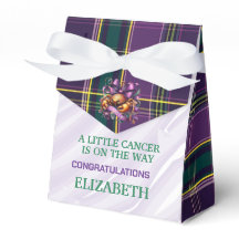 Cancer Zodiac Baby Shower 3"w x 1.5"l x 3.25"h