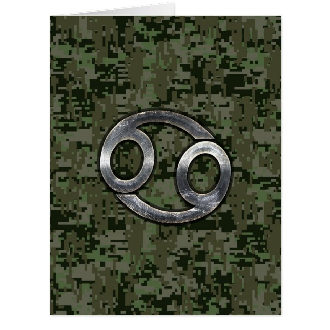 Cancer Zodiac Connexion Olive Green Camion numériq (Devant)