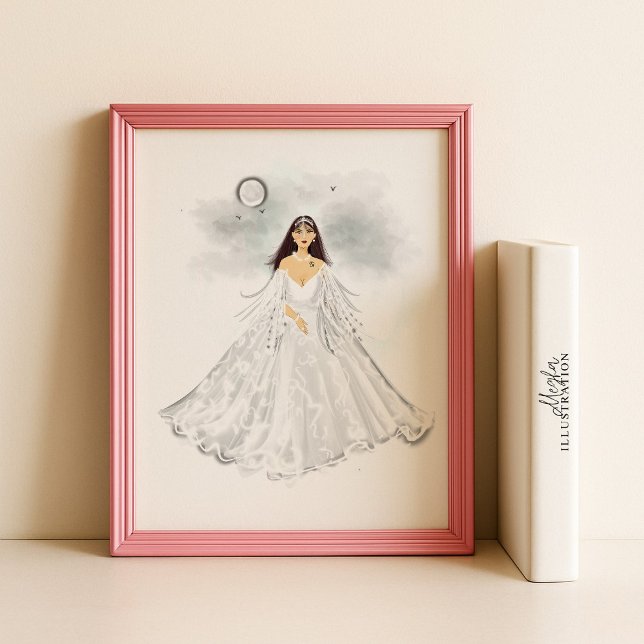 Cancer Zodiac Illustration – Hand Drawn Poster (Von Creator hochgeladen)