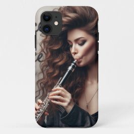 Cancer Zodiac Musician Klarinette Case-Mate iPhone Hülle