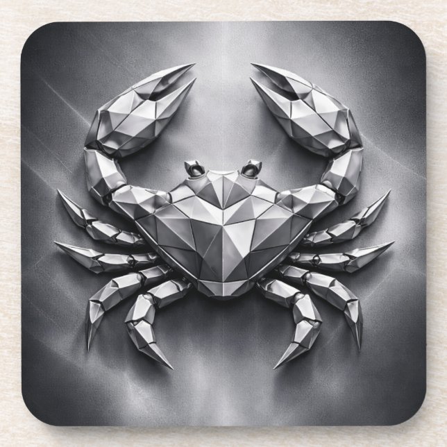 cancer zodiac sign getränkeuntersetzer (Vorderseite)