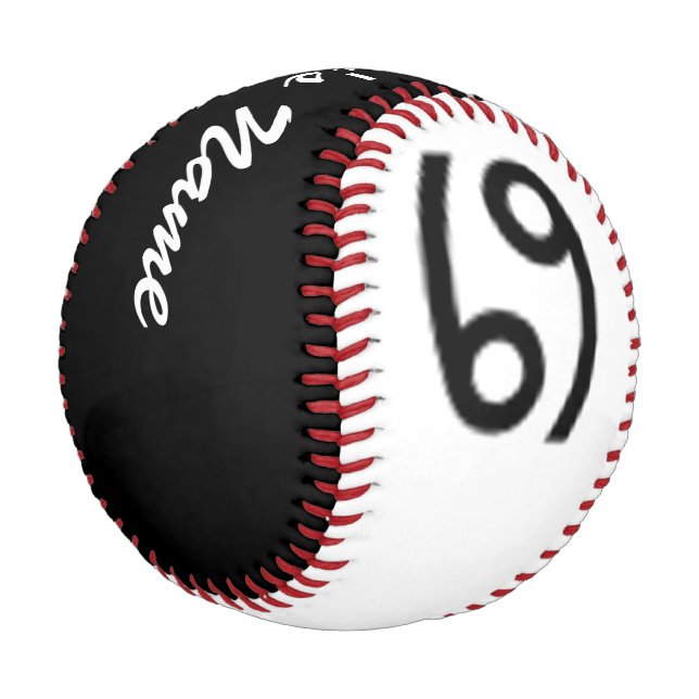 Cancer Zodiac Symbol Standard von Kenneth Yoncich Baseball (Schrägansicht)