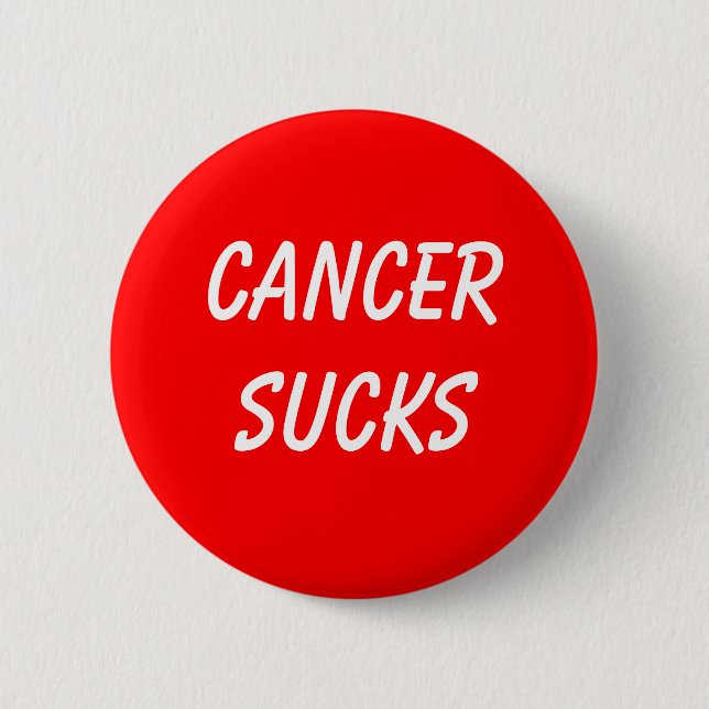 CANCERSUCKS BUTTON (Vorderseite)