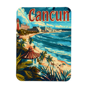 Cancun Beach Magnet