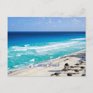 Cancun Beach, Mexiko Postkarte