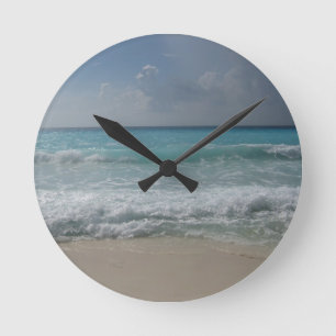 Cancun bewegt Wanduhr wellenartig