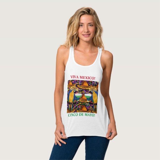 Cancun Cruisin Tank Top (Vorderseite Vollansicht)