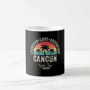 Cancun Girl Trip 2025 Friend Vacation Girl Weekend Kaffeetasse