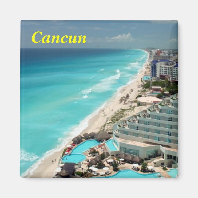 Cancun Kühlschrankmagnet (Vorne)