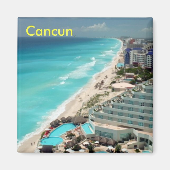 Cancun Kühlschrankmagnet (Vorne)