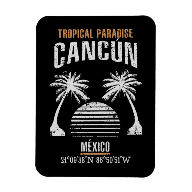 Cancún Magnet (Vertikal)