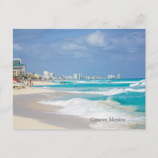 Cancun Mexico Beach Postkarte